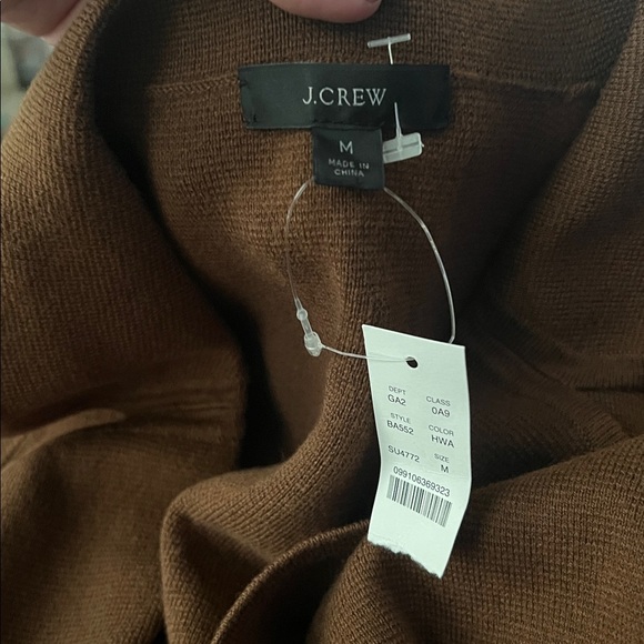 J. Crew Eloise Sweater Blazer Brown Medium - Picture 2 of 7